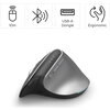HAMA Безжична Ергономична вертикална мишка "EMW-700", мулти-устройство, антрацит