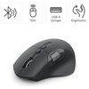 HAMA Мишка „WM-900“ мултифункционална, ергономична, Bluetooth, батерия, RGB, черна