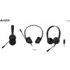 А4tech HU-8 Слушалки с микрофон, USB, въртящ се микрофон