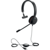 Слушалки Jabra Evolve 20 UC, Моно, Микрофон, Черни
