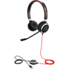 Слушалки Jabra Evolve 40 Stereo Unified Communication Optimized, Микрофон, Черни