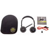 Слушалки Jabra Evolve 75 UC Stereo, Микрофон, Черни