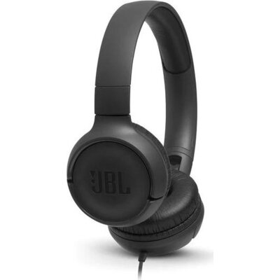 Слушалки on-ear JBL T500, Черен