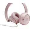 Слушалки on-ear JBL T500, Розов