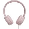 Слушалки on-ear JBL T500, Розов