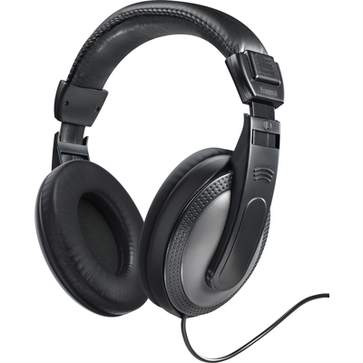 Стерео слушалки HAMA ShellTV, Over-ear, 6 м кабел, 113dB, Черен