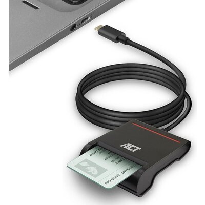 Четец на смарт карти ACT AC6020, USB 3.2 Gen 1