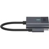 Четец на смарт карти Rapoo UCR-3001, USB-C, Черен