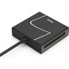 HAMA Четец за карти USB, USB-A, с USB-C адаптер, USB 3.2 Gen1, SD/micro-SD/CF/MS