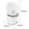 HAMA Wi-Fi камера, за закрити помещения, записваща, въртяща се, бяла