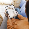 HAMA Wi-Fi камера, за закрити помещения, записваща, въртяща се, бяла