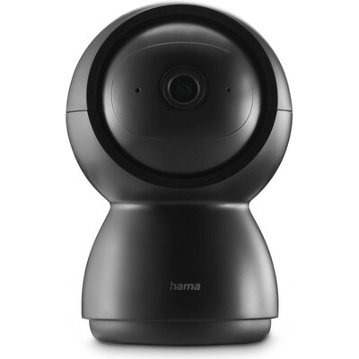 HAMA WiFi камера 1080p, за закрити помещения, въртяща се, сензор за движение, черна