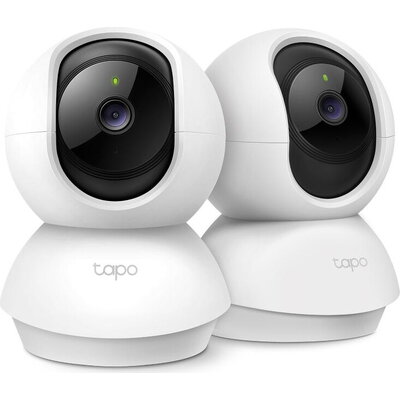 Охранителна WiFi камера TP-Link Tapo C210P2, 360°, Pan/Tilt - 2 Броя