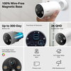 Охранителна WiFi камера TP-Link Tapo C425, Външен/вътрешен монтаж, WiFi - 4 Броя