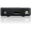 KVM превключвател ATEN CS782DP, 2-портов, USB, DisplayPort, Audio, 4K, Включени кабели