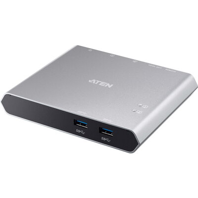 KVM превключвател, ATEN US3310, 2-портов, 4K, HDMI, USB-C