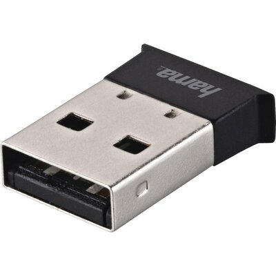 Адаптер Bluetooth USB HAMA, Версия 5.0, USB 2.0, EDR