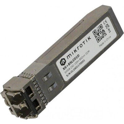 SFP модул Mikrotik XSPlus-85LC01D, 1.25GB,10GB, 25GB, 100m