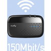 Безжичен рутер Cudy MF4, 4G LTE, 50 Mbps, Черен