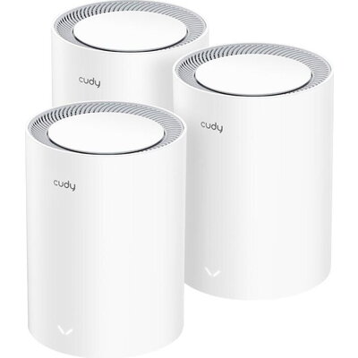 Безжична Mesh система Cudy AX1800, 3 - Pack, 2.4/5 GHz, 574 - 1201 Mbps