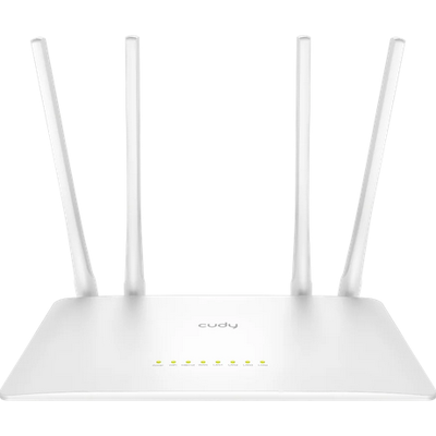 Безжичен рутер Cudy WR300S N300  802.11b/g/n,300Mbps/ 2.4GHz, 5 × 10/100Mbp, 4 × 5dBi fixed антени
