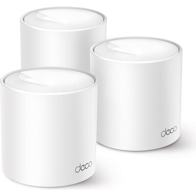 ТП Линк /TP-LINK/  Точка за достъп DECO X10 (3-pack), AX1500, 2xGbE, MU-MIMO, WiFi