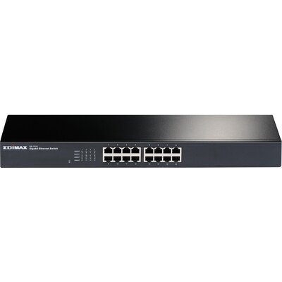 Суич EDIMAX GS-1016 v2, 16 портов, Gigabit, за монтиране в шкаф