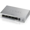 Суич ZyXEL GS1005-HP, 5-портов гигабитов неуправляем PoE+, 60W