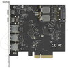 Мрежова карта Delock PCI Express x4 Card to 2 x USB Type-C™ + 3 x USB Type-A - SuperSpeed USB 10 Gbps