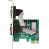 Delock 90046 - PCI Express х1 платка към 2x RS-232 DB9 мъжки