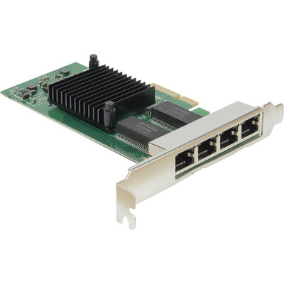 Мрежова карта Inter-Tech Argus ST-7238 PCIe, 4xRJ45 10/100/1000