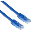 Мрежов пач кабел ACT U/UTP, CAT 6, RJ-45 - RJ-45, 0.5 m, Медни проводници, Син, Булк опаковка