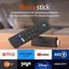 Мултимедиен плеър AMAZON Fire TV Stick, Wi-Fi 6, Alexa Voice Remote, Черен, Gen3