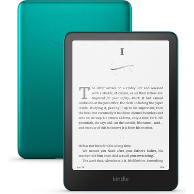 eBook четец Kindle Paperwhite Signature Edition 7",32GB, 2024, 12 генерация, IPX8, metalilic jade