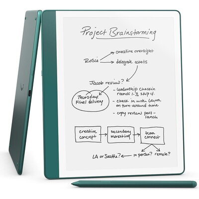 Amazon Kindle Scribe (2024) четец 64GB 10.2", с включен Premium Pen, зелен