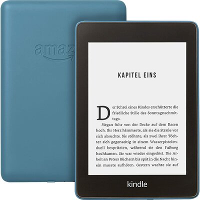 eBook четец Kindle Paperwhite 6" HRD, IPX8, 10 генерация, Син