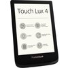 eBook четец POCKETBOOK Touch Lux 4 PB627, 6", Черен
