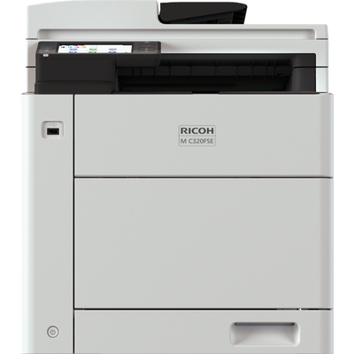 МФУ цветно у-во принтер/скенер/копир RICOH M C320FSE, 32 стр/мин, SPDF/50стр/,LAN,Bluetooth, 4.3"тъч дисплей