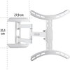 Стенна стойка за TV Fullmotion, 165 см, 32-65 ", до 35 кг