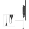 HAMA Стенна стойка за TV, 165 см (65") до 50 кг, защита от кражба