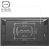 Стойка за TV Easel Design , до 191см / 75"/, до 40кг, бял