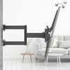 Стенна стойка за TV Hama, 191 cm (75”), до 40 kg