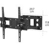 Стенна стойка за TV Hama, 191 cm (75”), до 40 kg