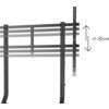 Мобилна стойка за TV HAMA Trolley, 254 см (100"), 1000x600, черна