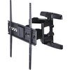 Стенна стойка за TV HAMA 118625, Регулируема, 46"-90", 75 кг, Черен