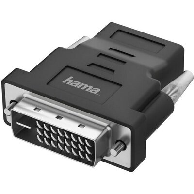 Адаптер HAMA  DVI-D Dual Link мъжко- HDMI женско, Ultra-HD, 4K