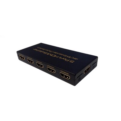 Автоматичен превключвател ESTILLO HDMI switch, 5/1 x HDMI1.4, 5 входа 1 изход