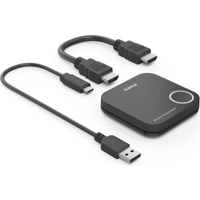 HAMA Безжичен HDMI адаптер за дисплей, Full HD 1080p, вкл. кабел