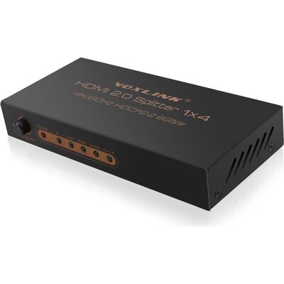 HDMI сплитер ESTILLO HDSP0009M1, 1/4, 4K/60Hz