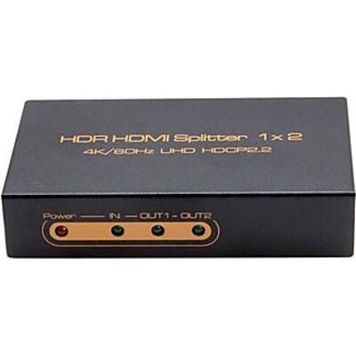 HDMI сплитер ESTILLO HDSP0010M1, 1/2, 4K/60Hz